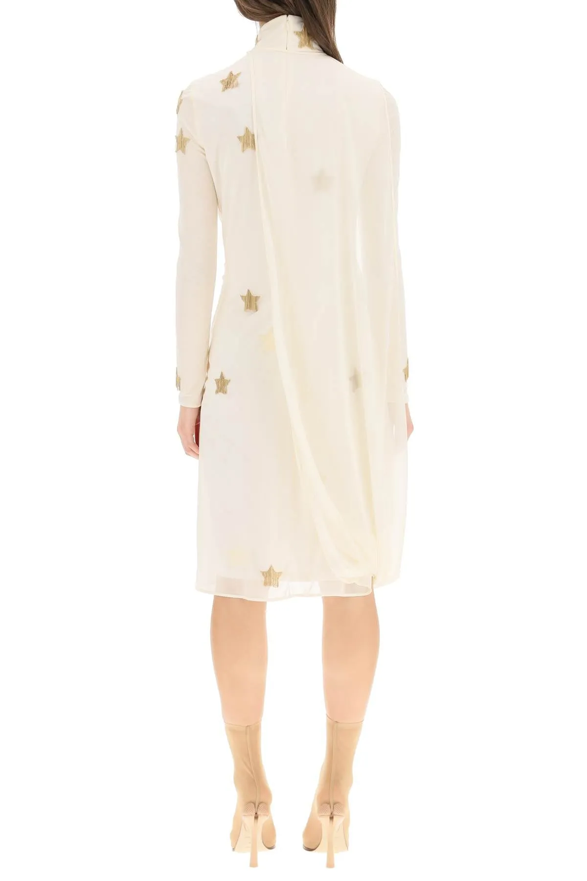 Burberry Star Motif Midi Dress