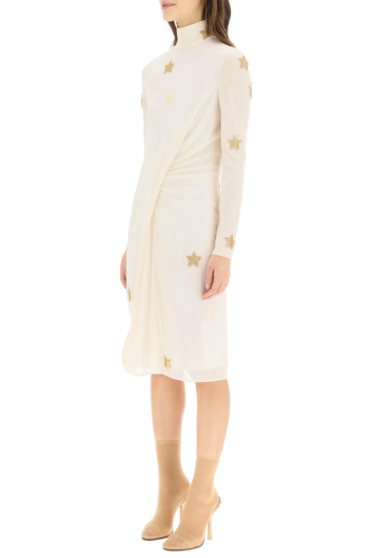 Burberry Star Motif Midi Dress