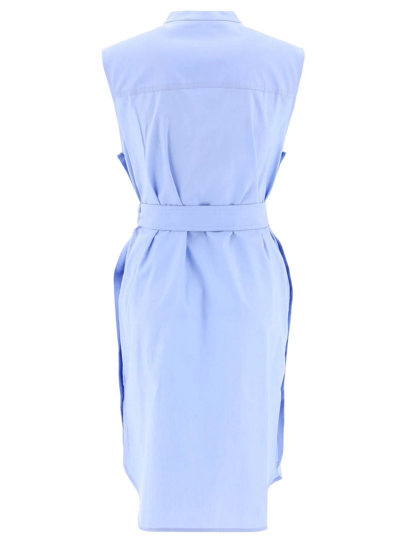 BurberryLogo Print Sleeveless Dress