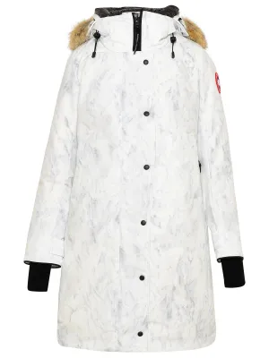 Canada Goose Logo Patch Long-Sleeved Coat