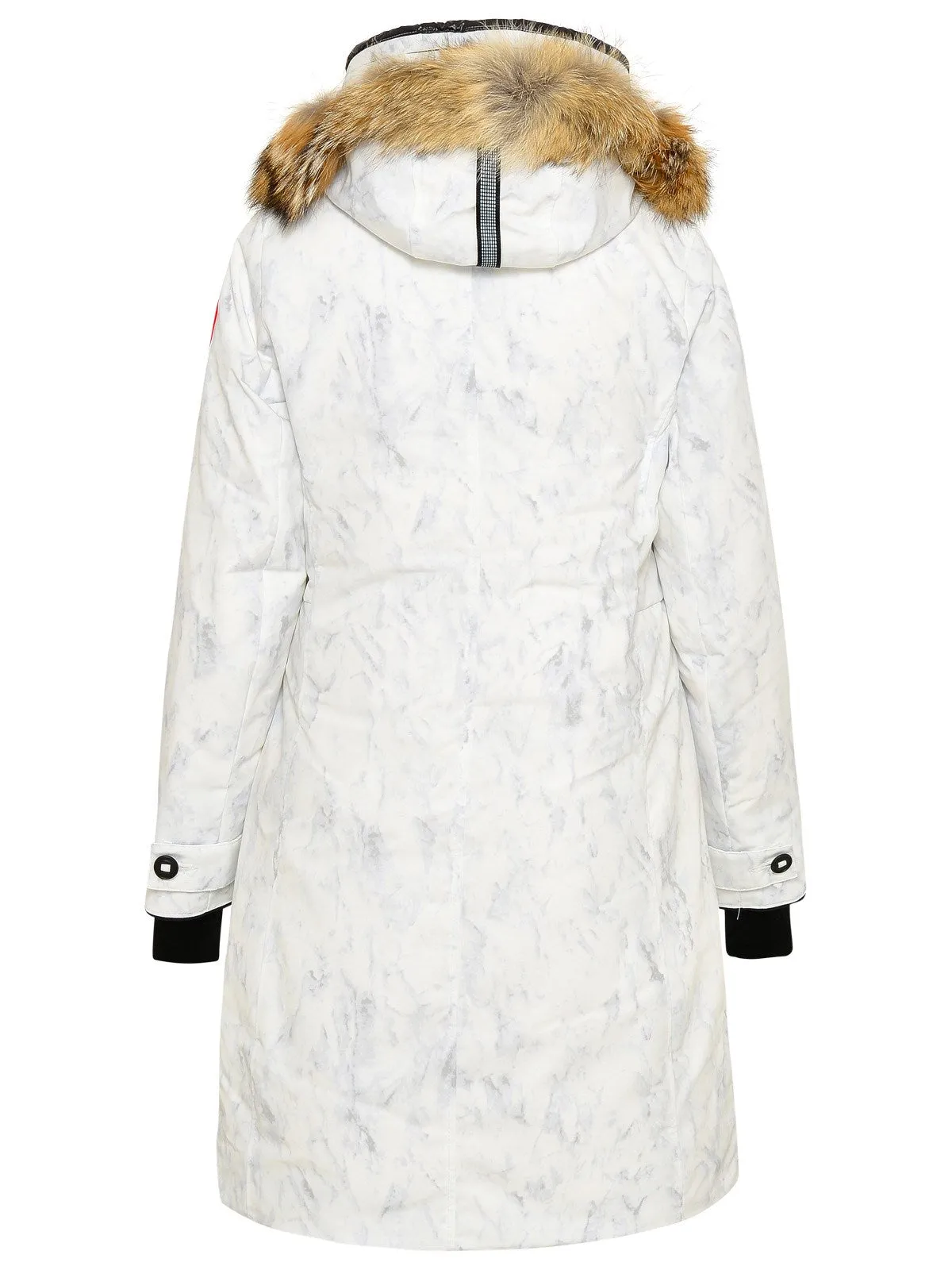 Canada Goose Logo Patch Long-Sleeved Coat