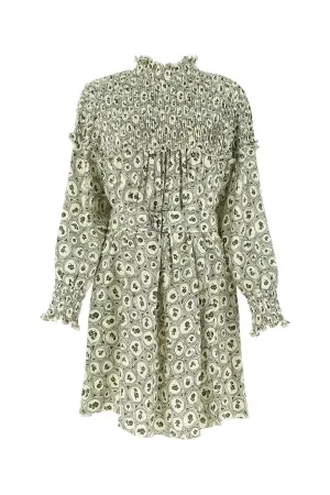 Chlo Belted Floral Dress