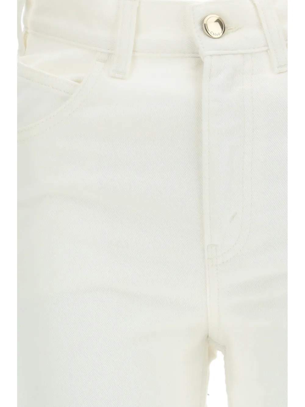 Chlo Frayed Edge Flared Jeans