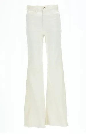 Chlo Frayed Edge Flared Jeans