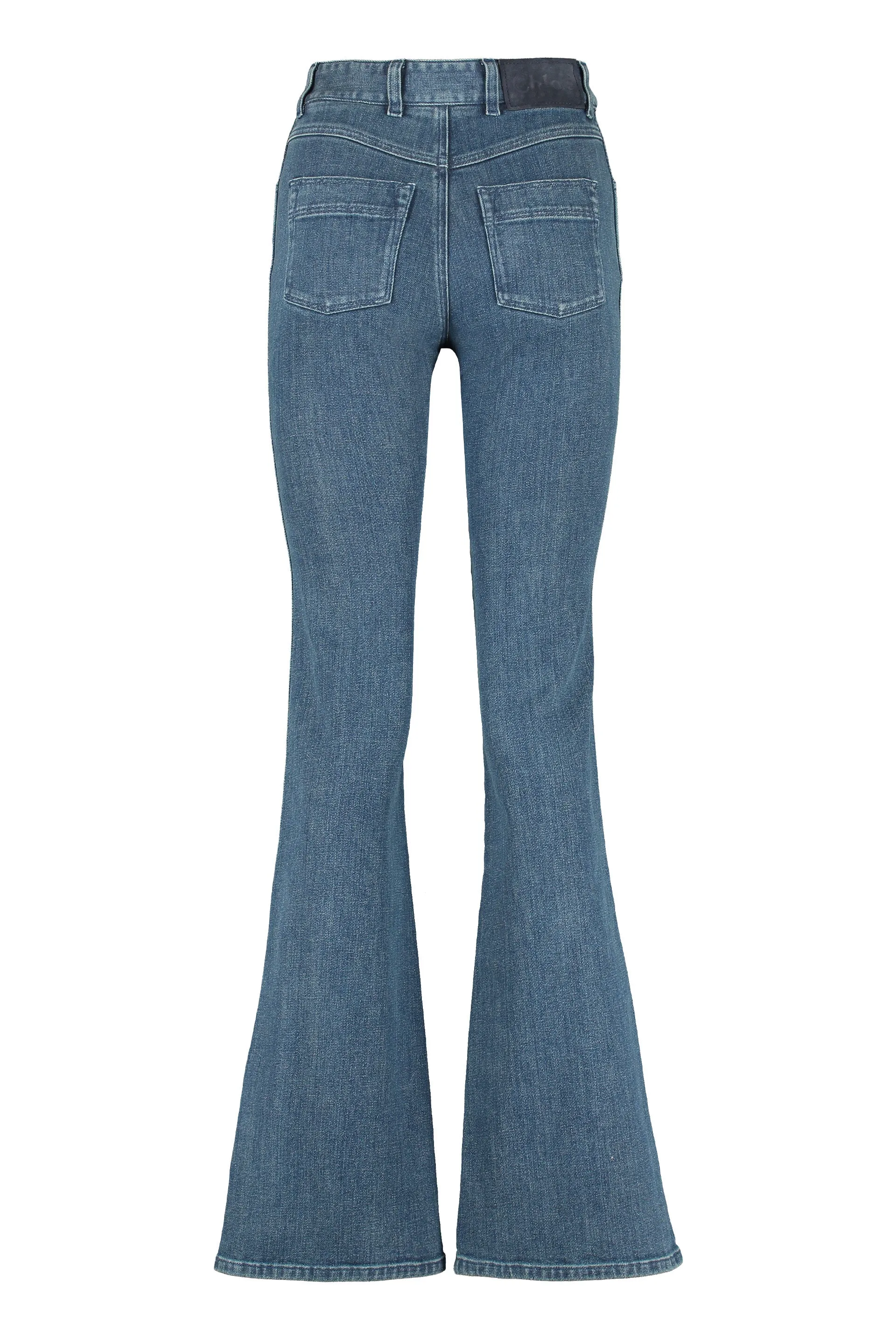 Chlo High-Rise Flared Jeans