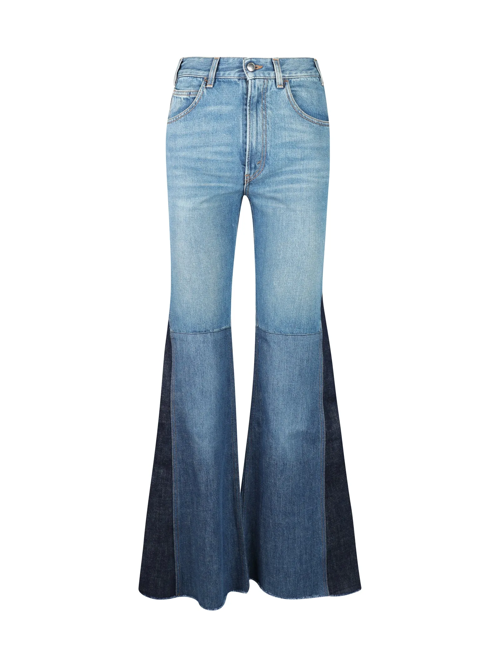 Chlo Panelled Flared Jeans