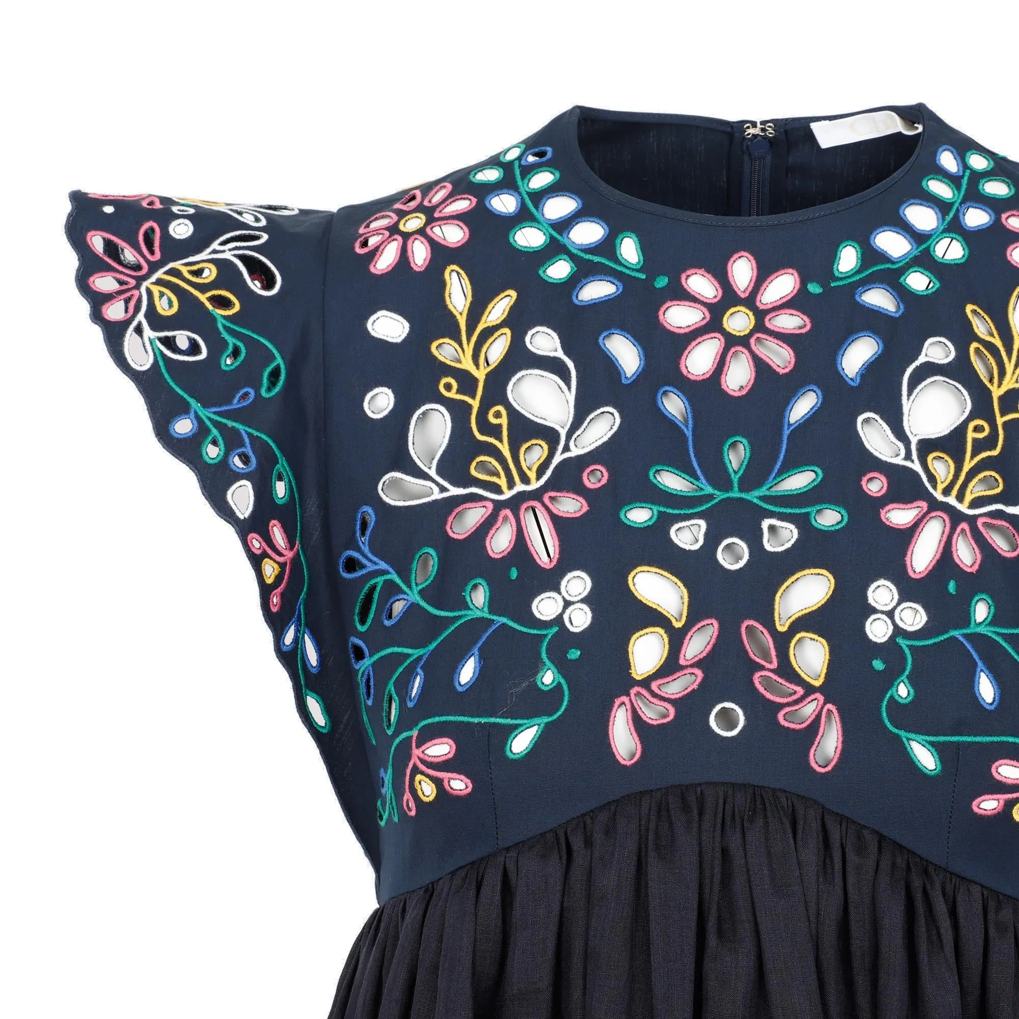 Chlo Ruffled Empire Dress