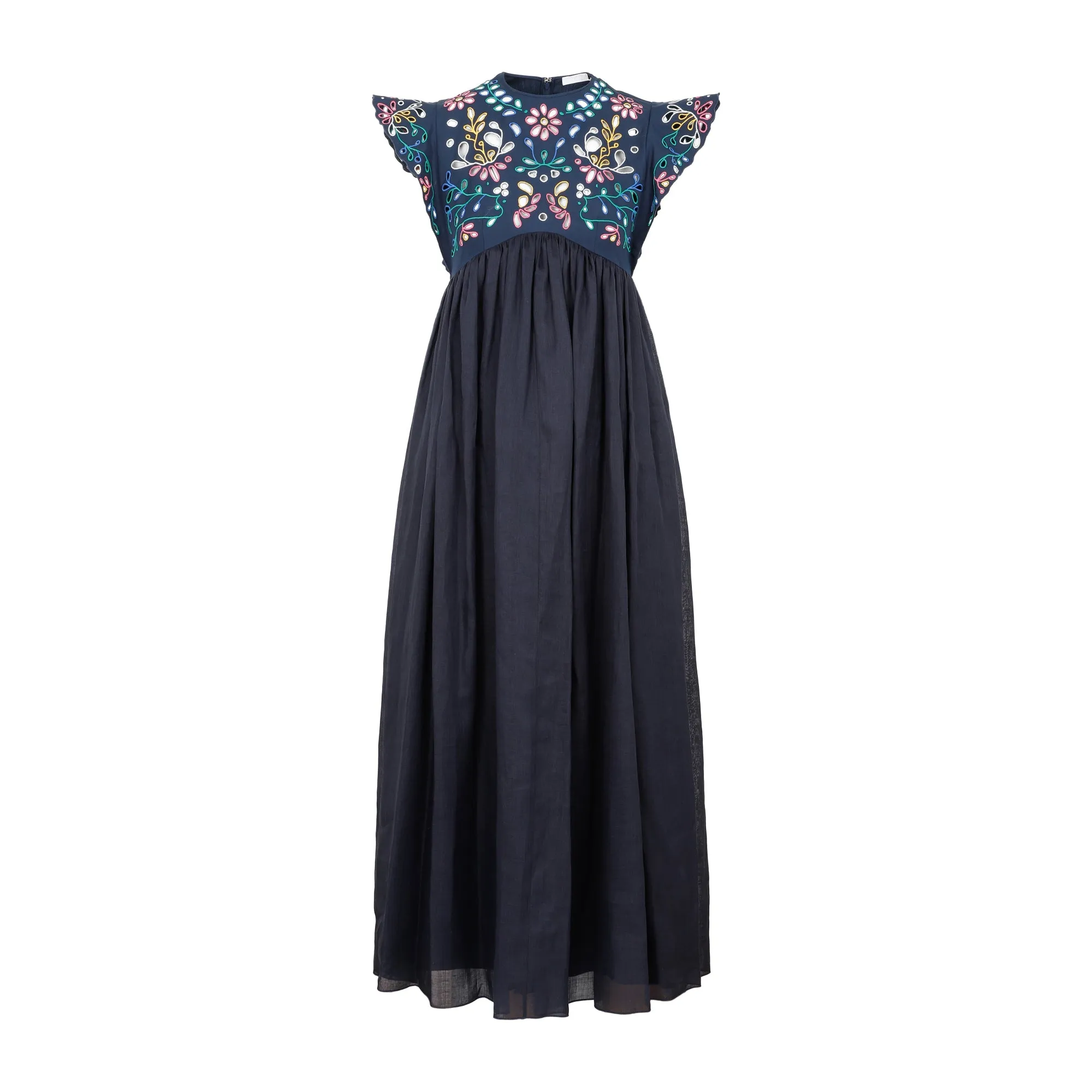 Chlo Ruffled Empire Dress