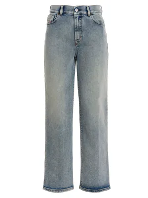 Diesel Straight Leg Cropped Jeans