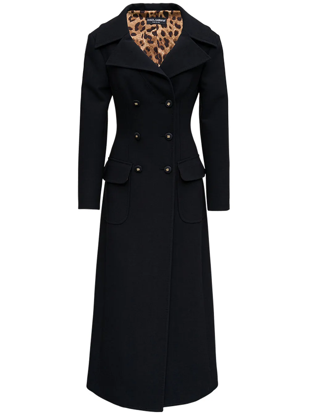 Dolce & Gabbana Double-Breasted Long-Line Coat
