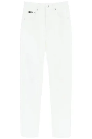 Dolce & Gabbana Openwork Embroidery Jeans