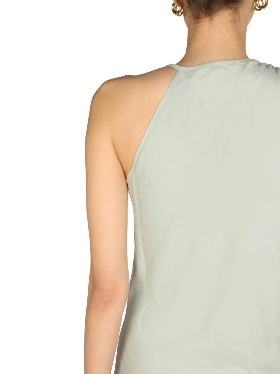 Dsquared2 Asymmetric Shoulder Midi Dress