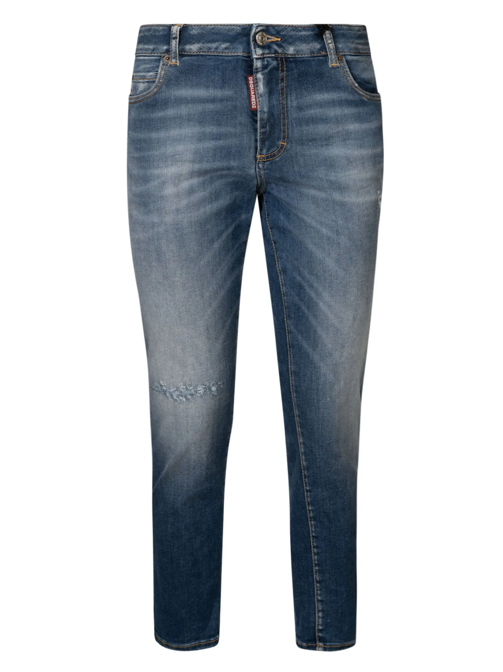 Dsquared2 Distressed Cropped Jeans