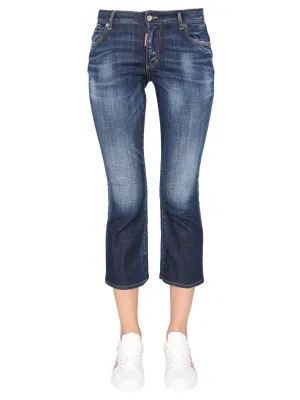 Dsquared2 Distressed Cropped Jeans