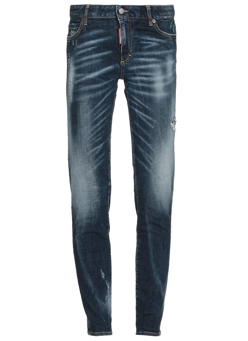 Dsquared2 Distressed Cropped Jeans