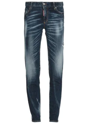 Dsquared2 Distressed Cropped Jeans