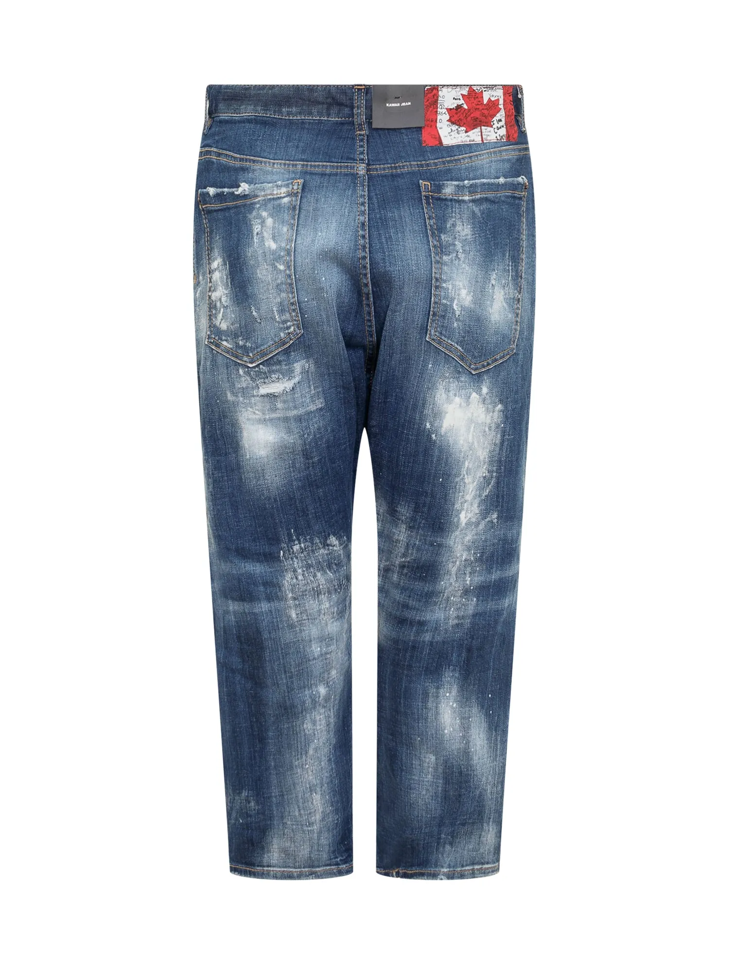 Dsquared2 Distressed Cropped Jeans