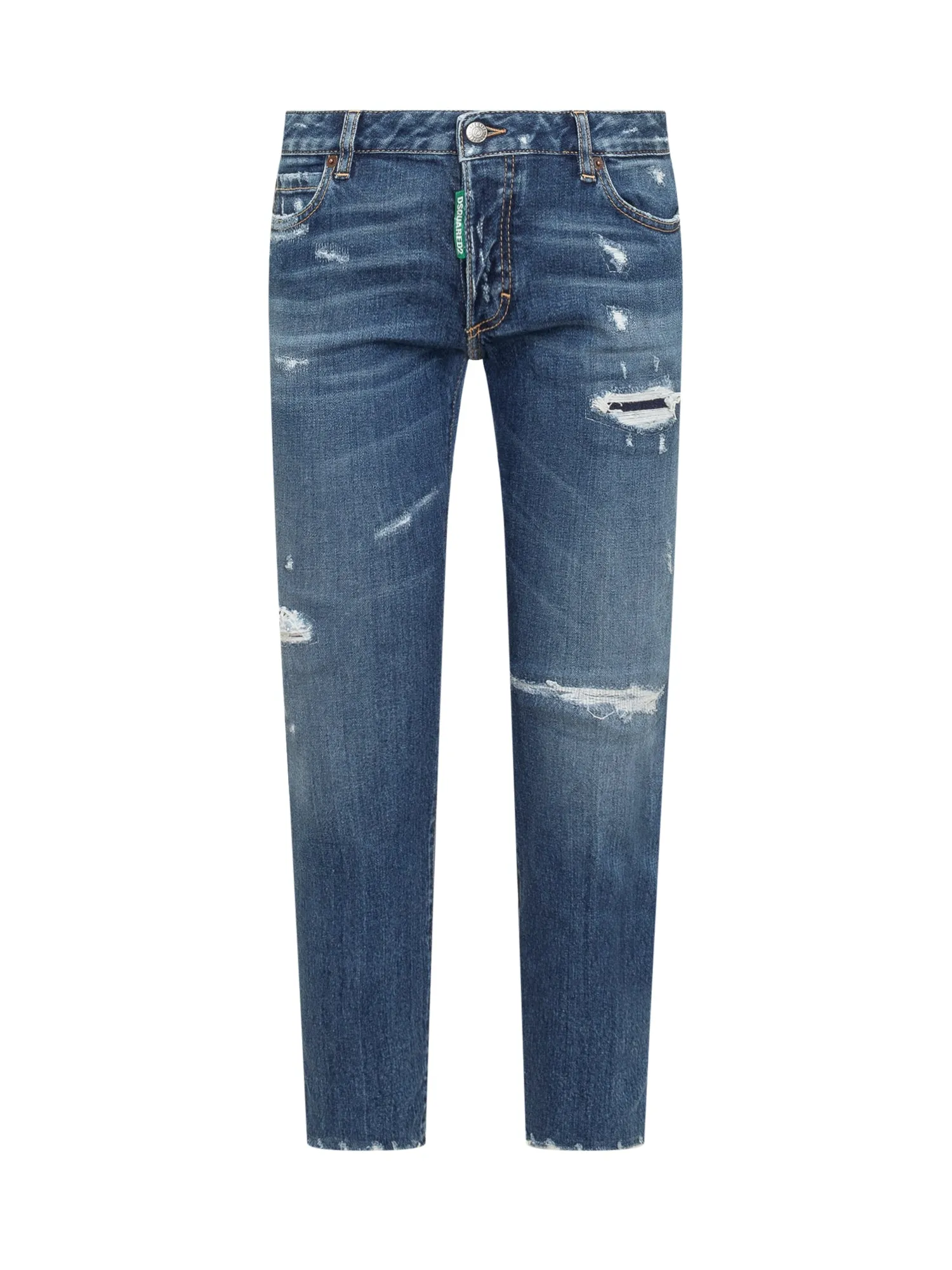 Dsquared2 Distressed Cropped Jeans