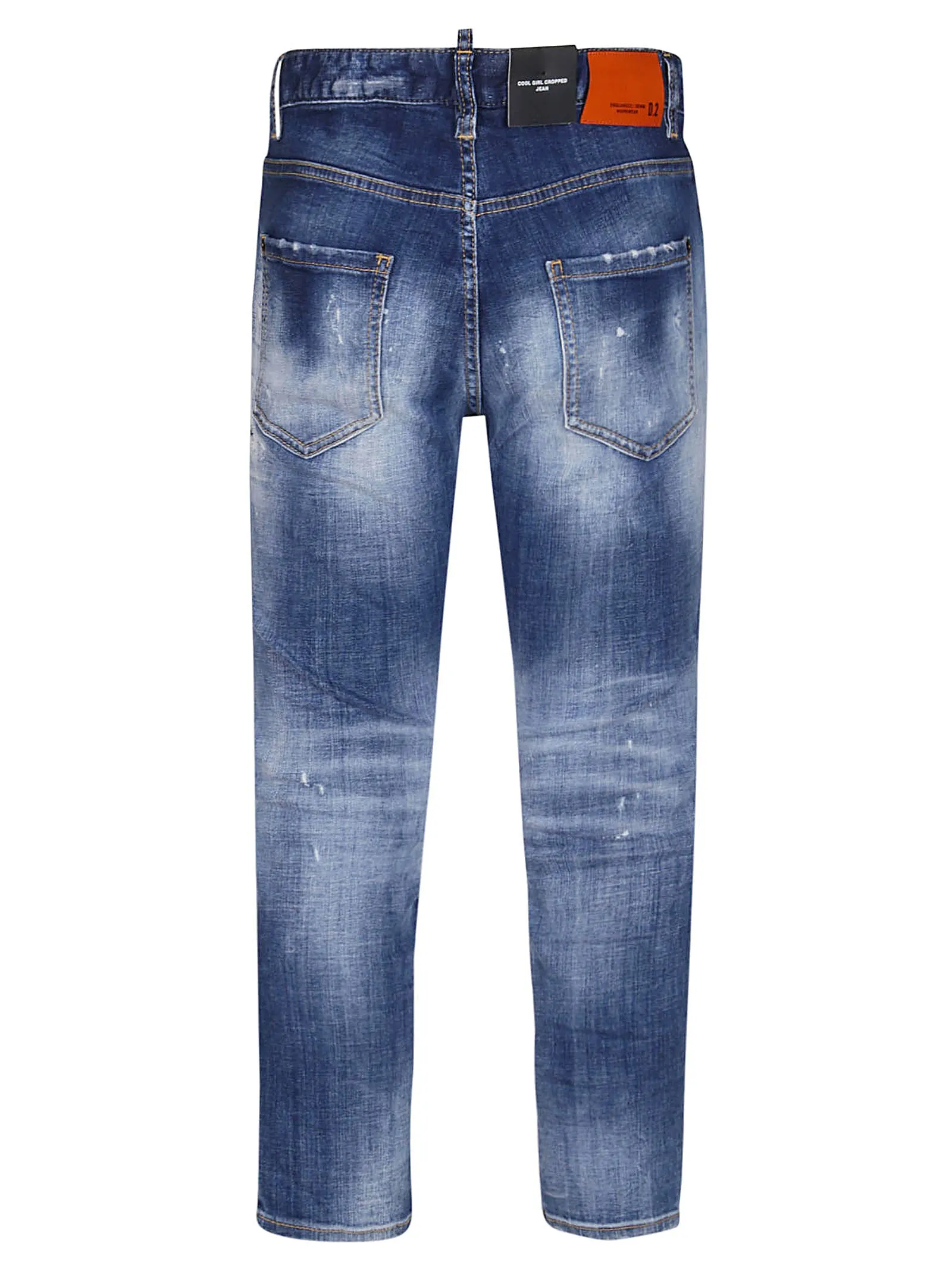 Dsquared2 Distressed Cropped Jeans