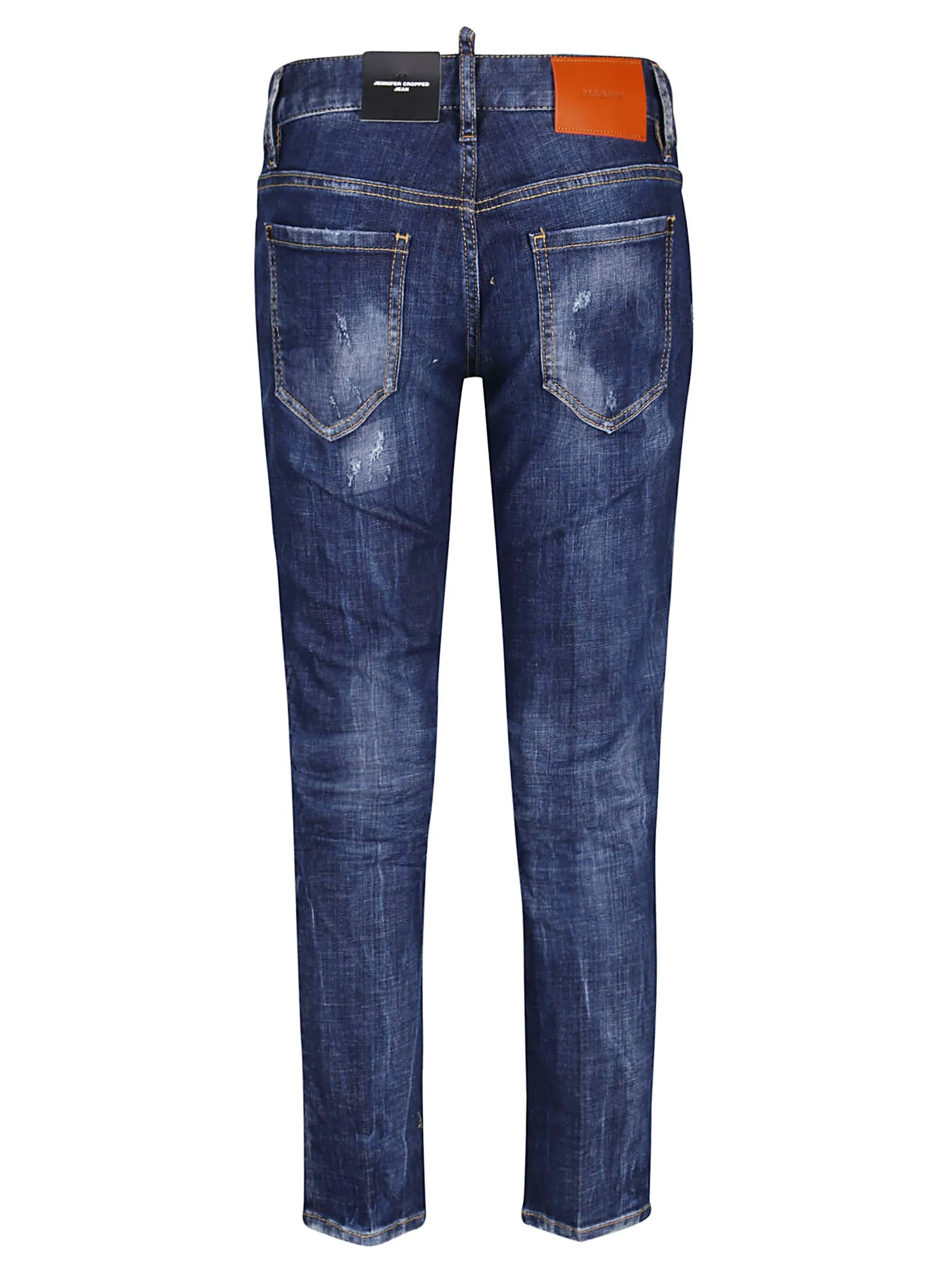 Dsquared2 Distressed Cropped Jeans