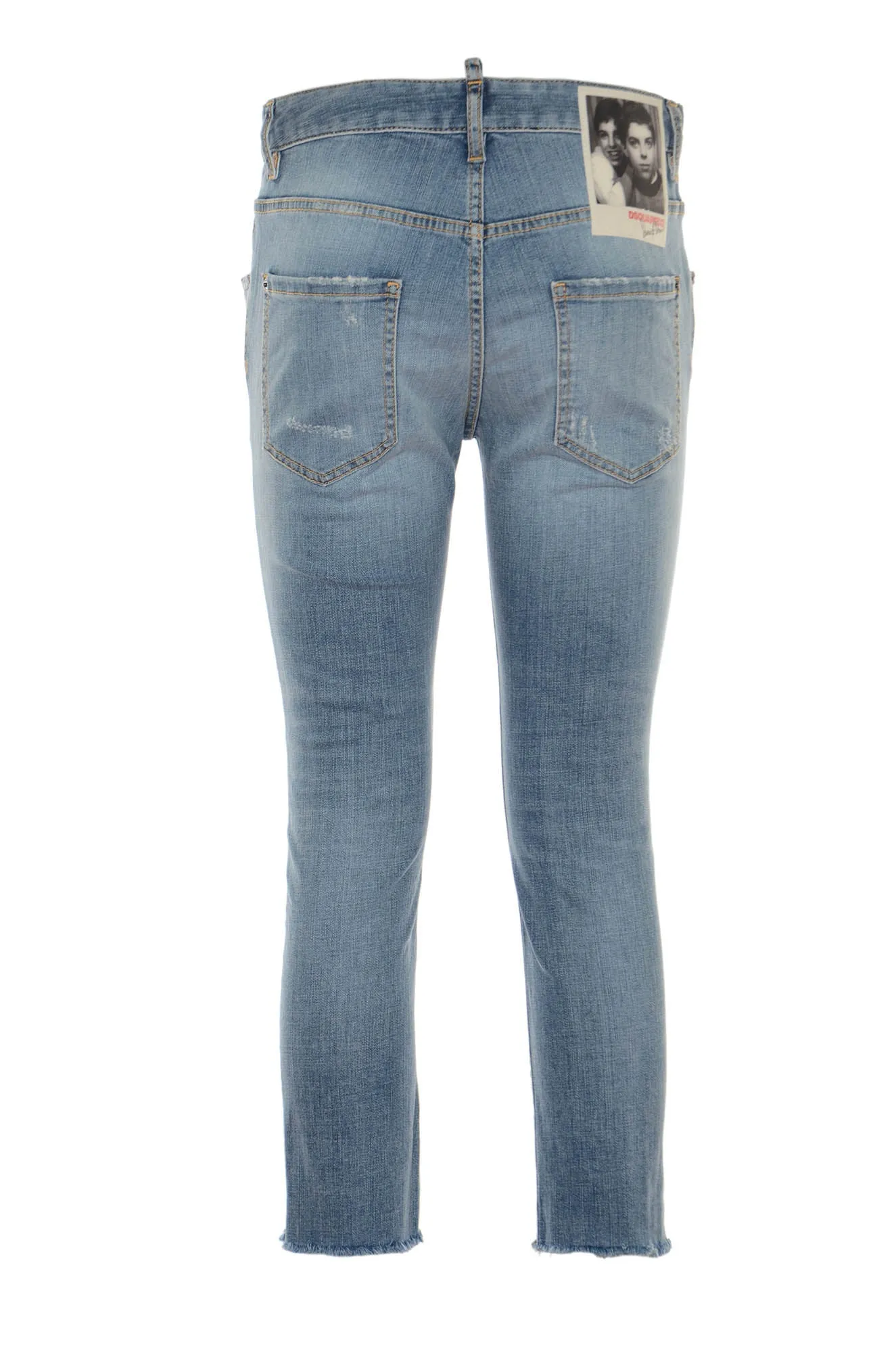 Dsquared2 Distressed Cropped Jeans