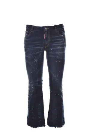 Dsquared2 Distressed Flared Jeans