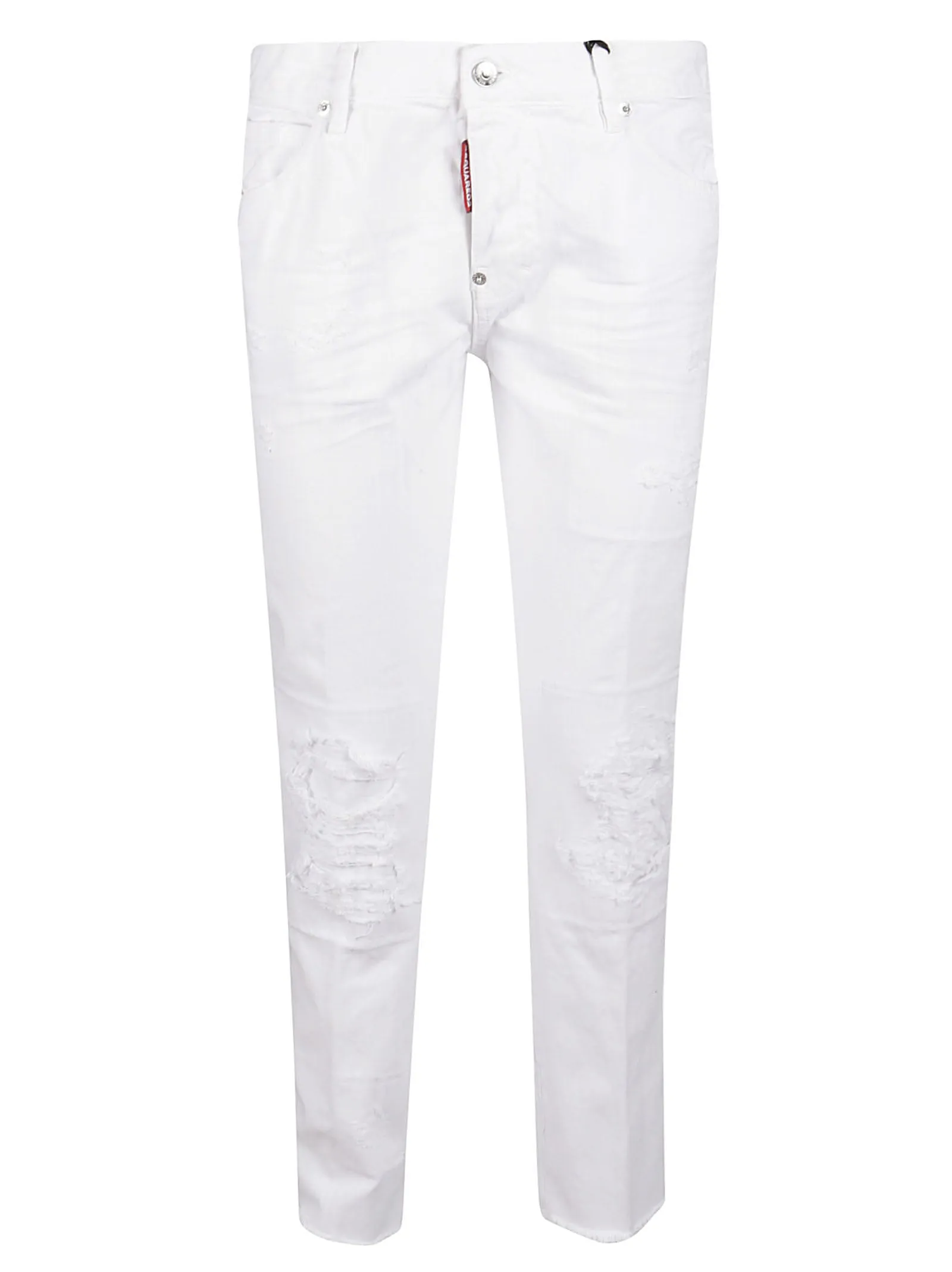 Dsquared2 Distressed Skinny-Cut Jeans
