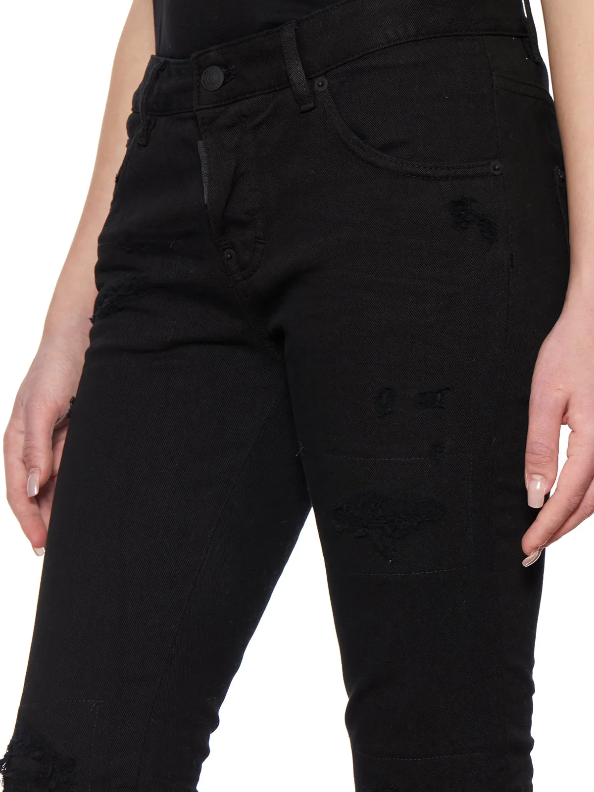 Dsquared2 Distressed Skinny Jeans