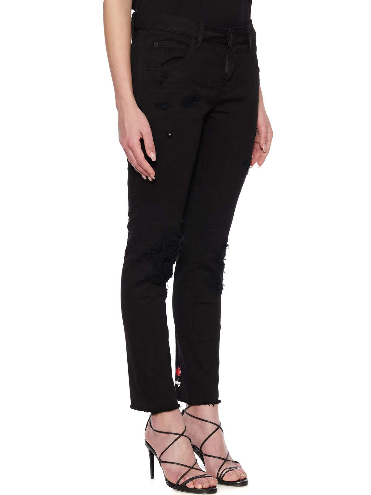 Dsquared2 Distressed Skinny Jeans