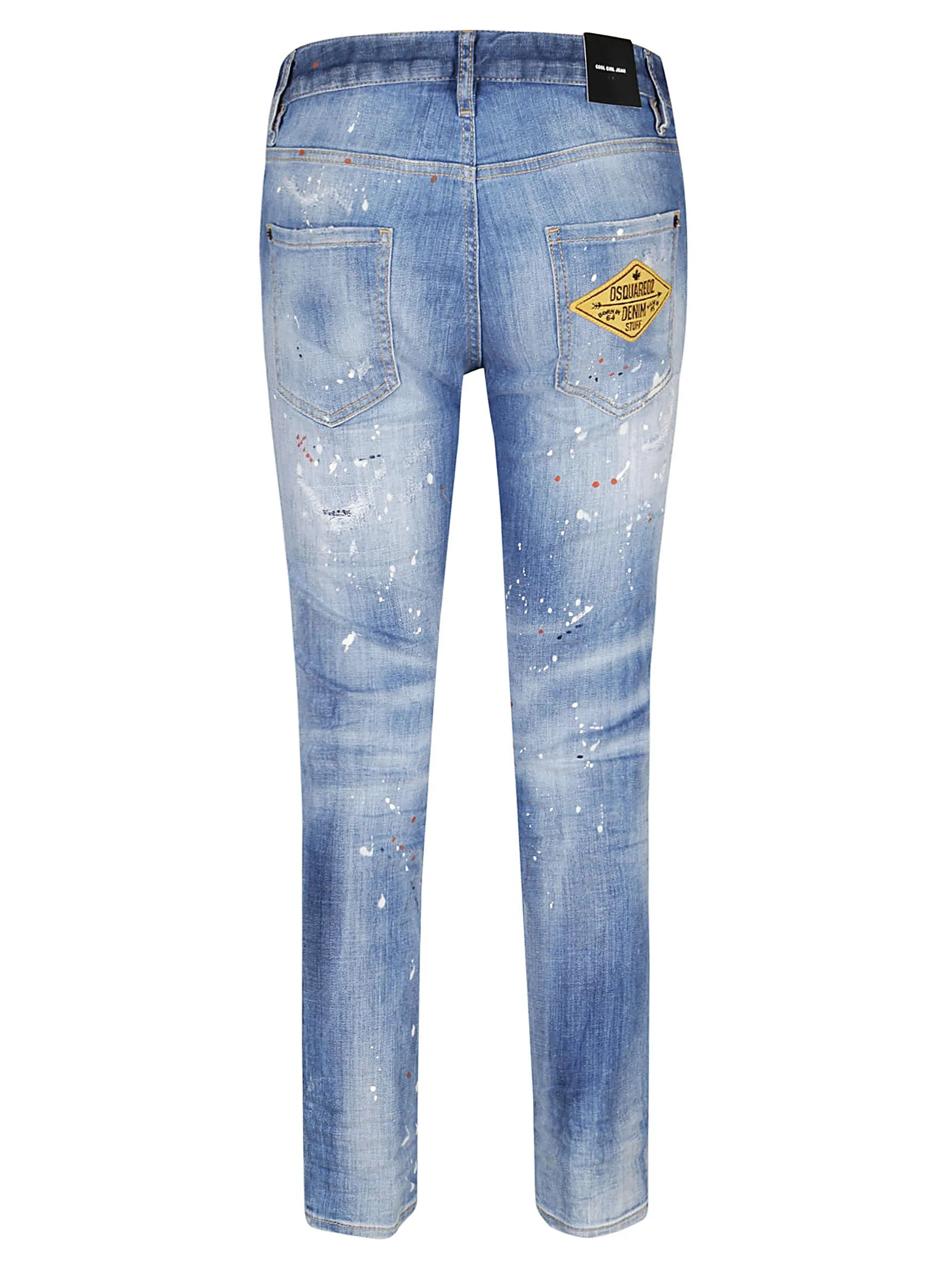 Dsquared2 Distressed Splatter Jeans