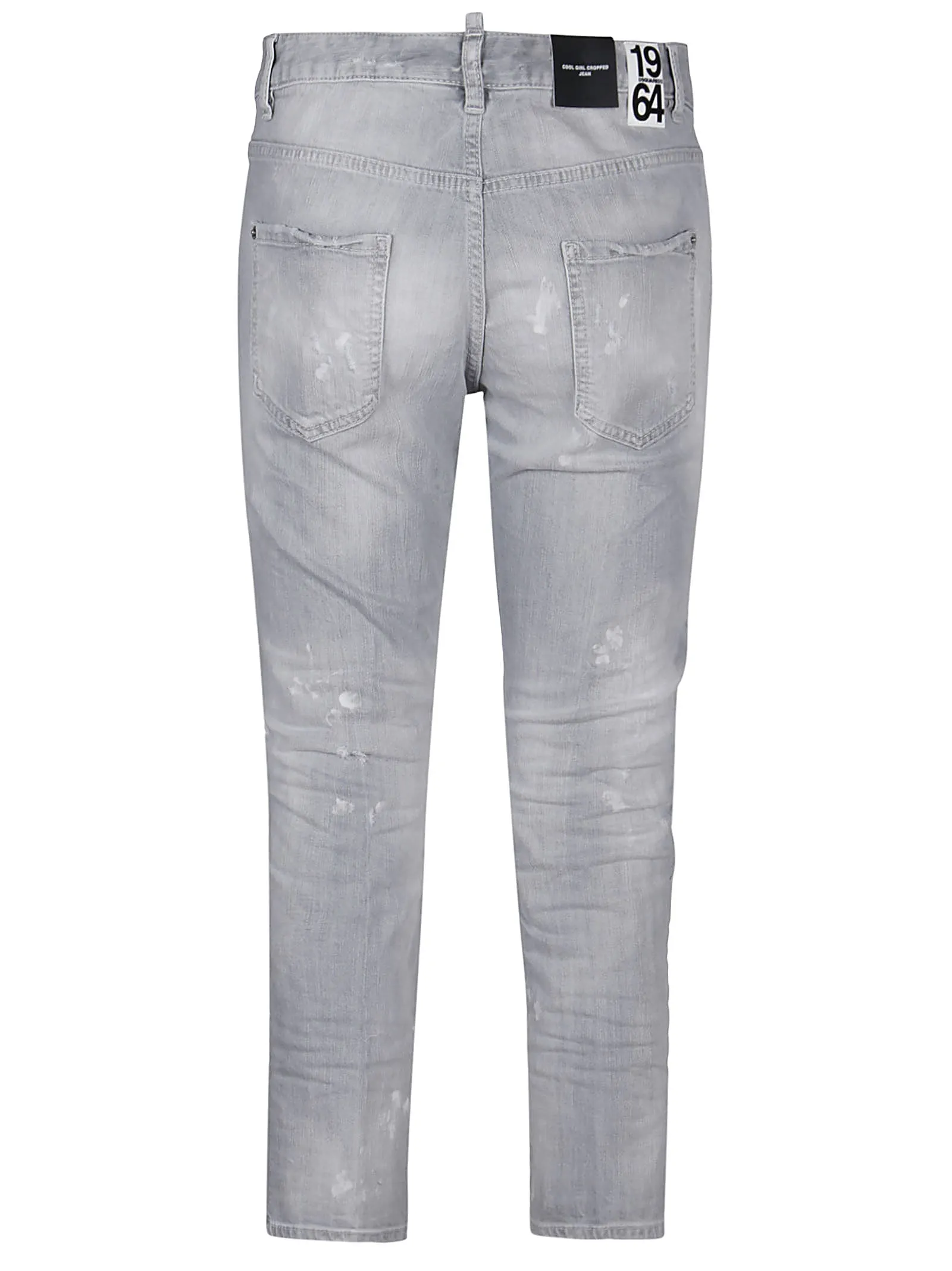 Dsquared2 High Waisted Cropped Jeans