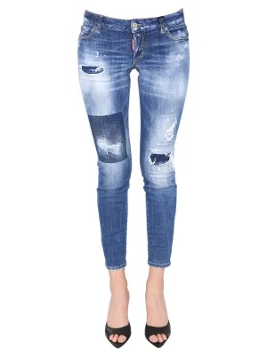 Dsquared2 Jennifer Destroyed Skinny Jeans