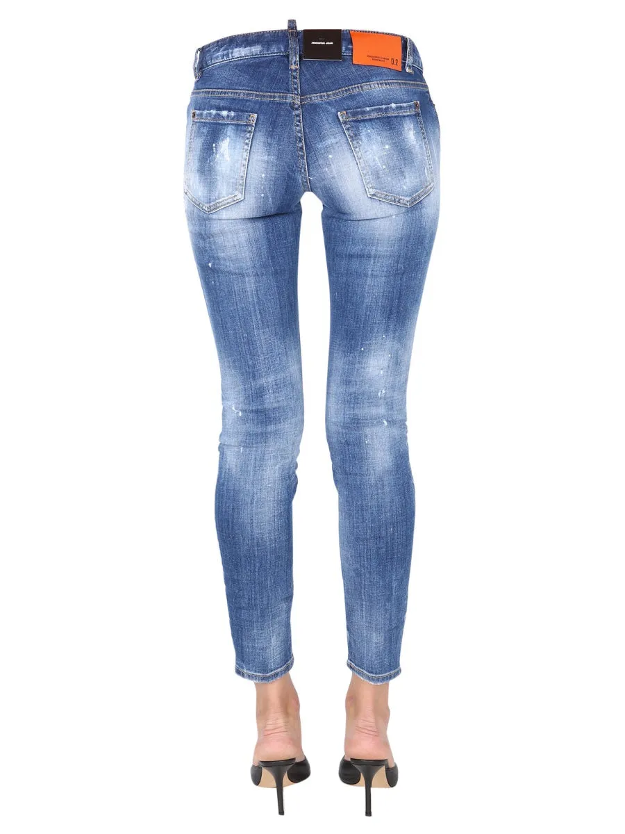 Dsquared2 Jennifer Destroyed Skinny Jeans