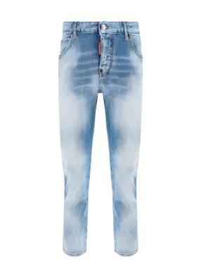 Dsquared2 Light Sunny Day Wash Cool Girl Cropped Jeans