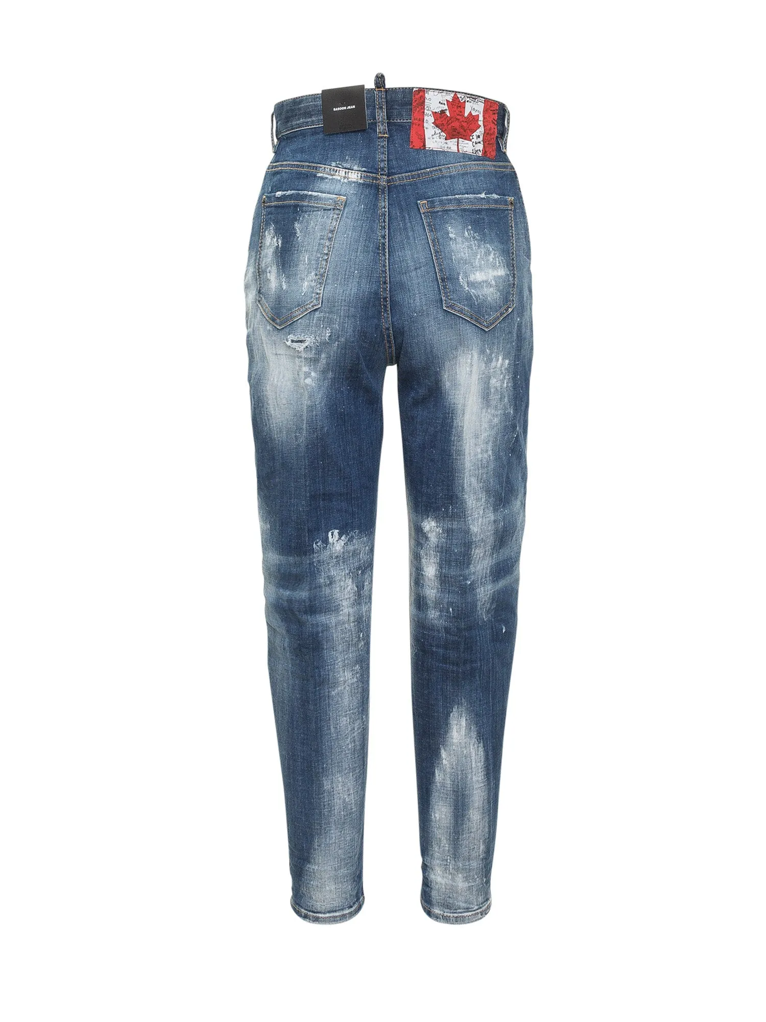 Dsquared2 Logo Distressed Jeans