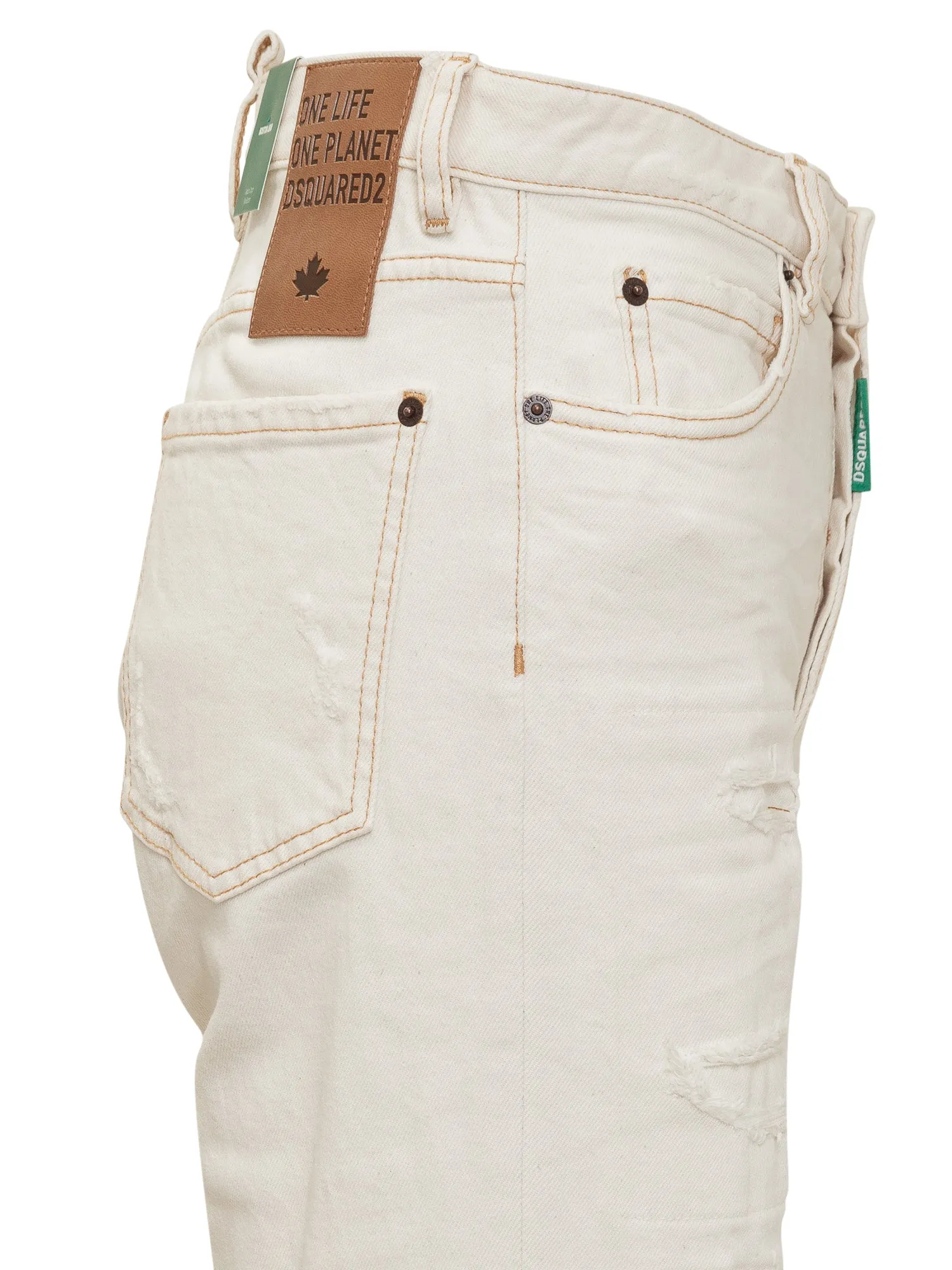 Dsquared2 Logo Patch Jeans