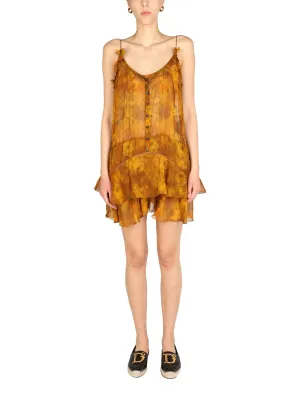 Dsquared2 Printed Mini Dress