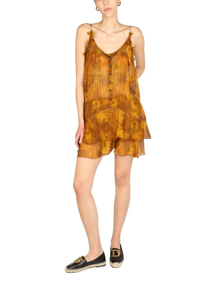 Dsquared2 Printed Mini Dress