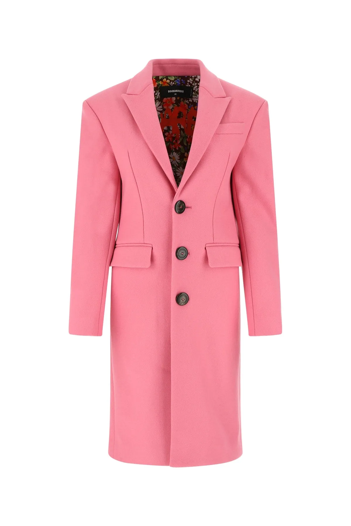 Dsquared2 Single-Breasted Midi Coat