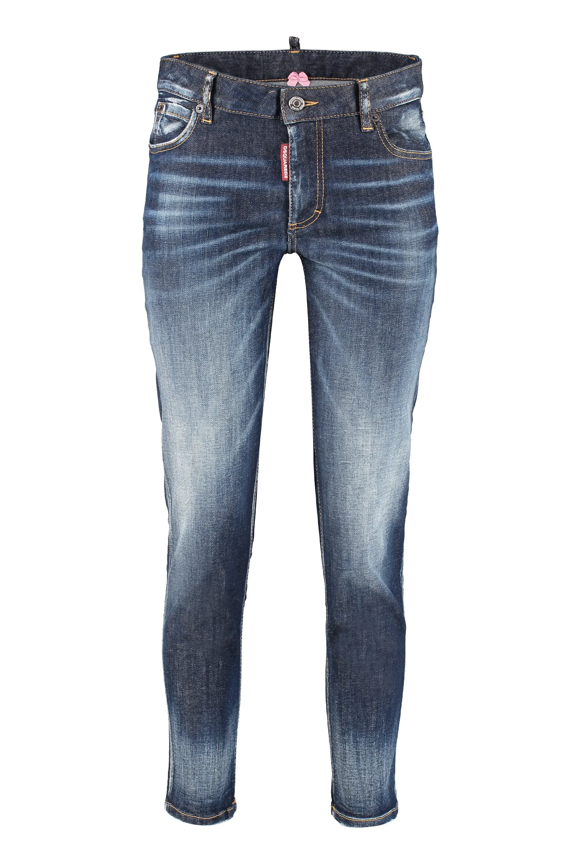 Dsquared2 Twiggy Cropped Leg Jeans