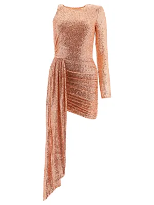 Elisabetta Franchi Asymmetric Mini Dress