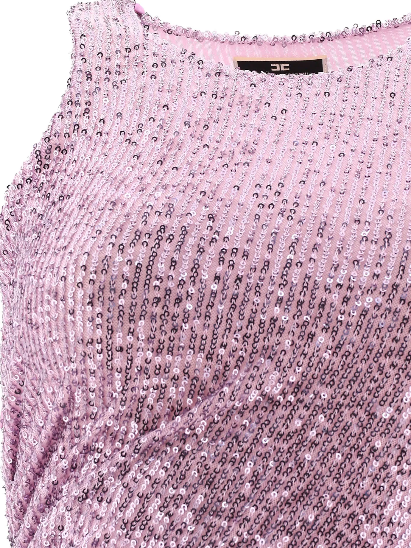 Elisabetta Franchi Asymmetric Mini Dress