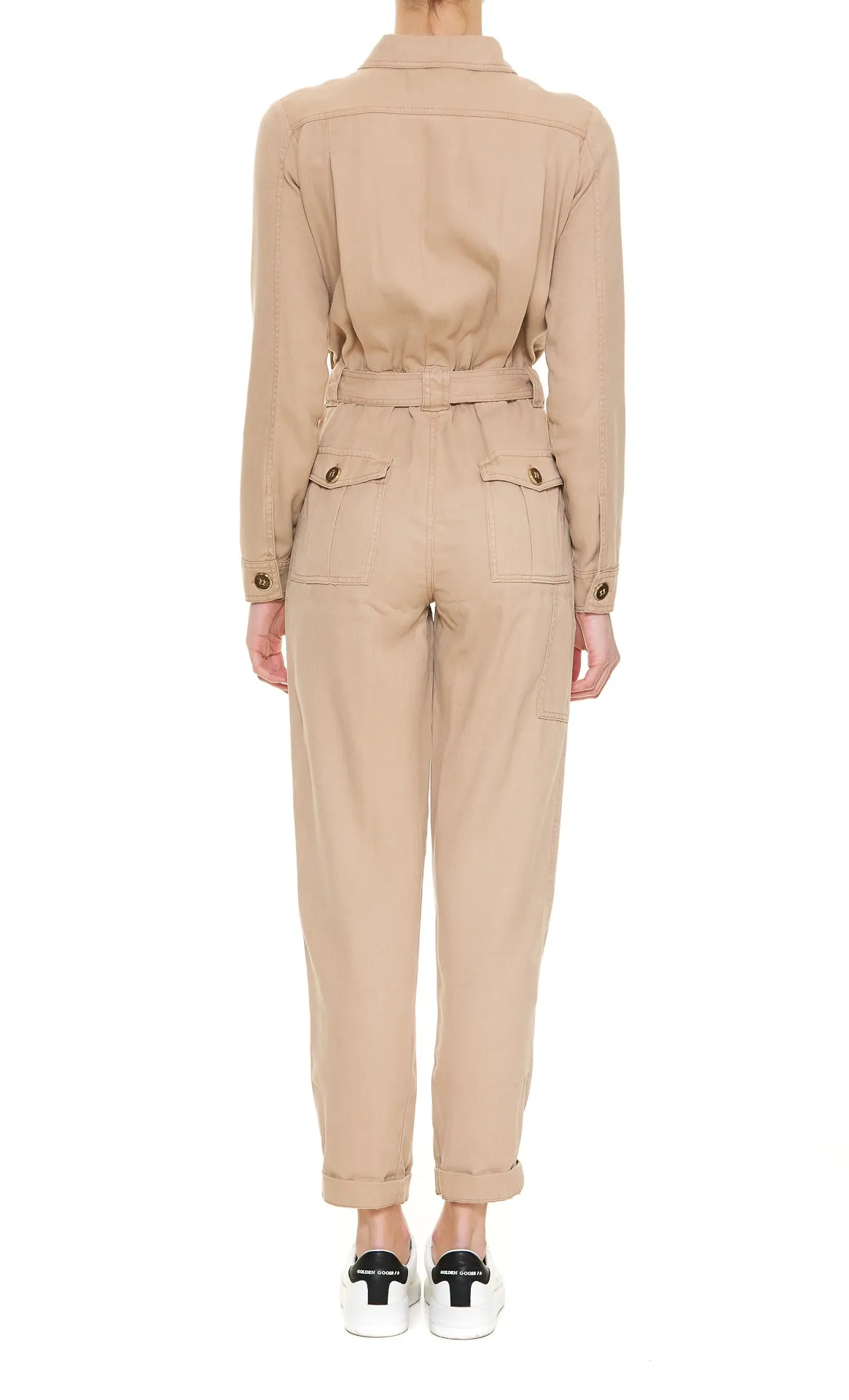 Elisabetta Franchi Full Denim Jumpsuit