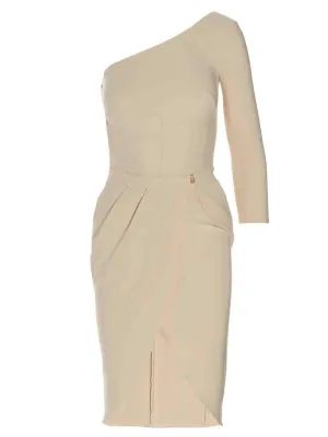 Elisabetta Franchi One-Shoulder Dress