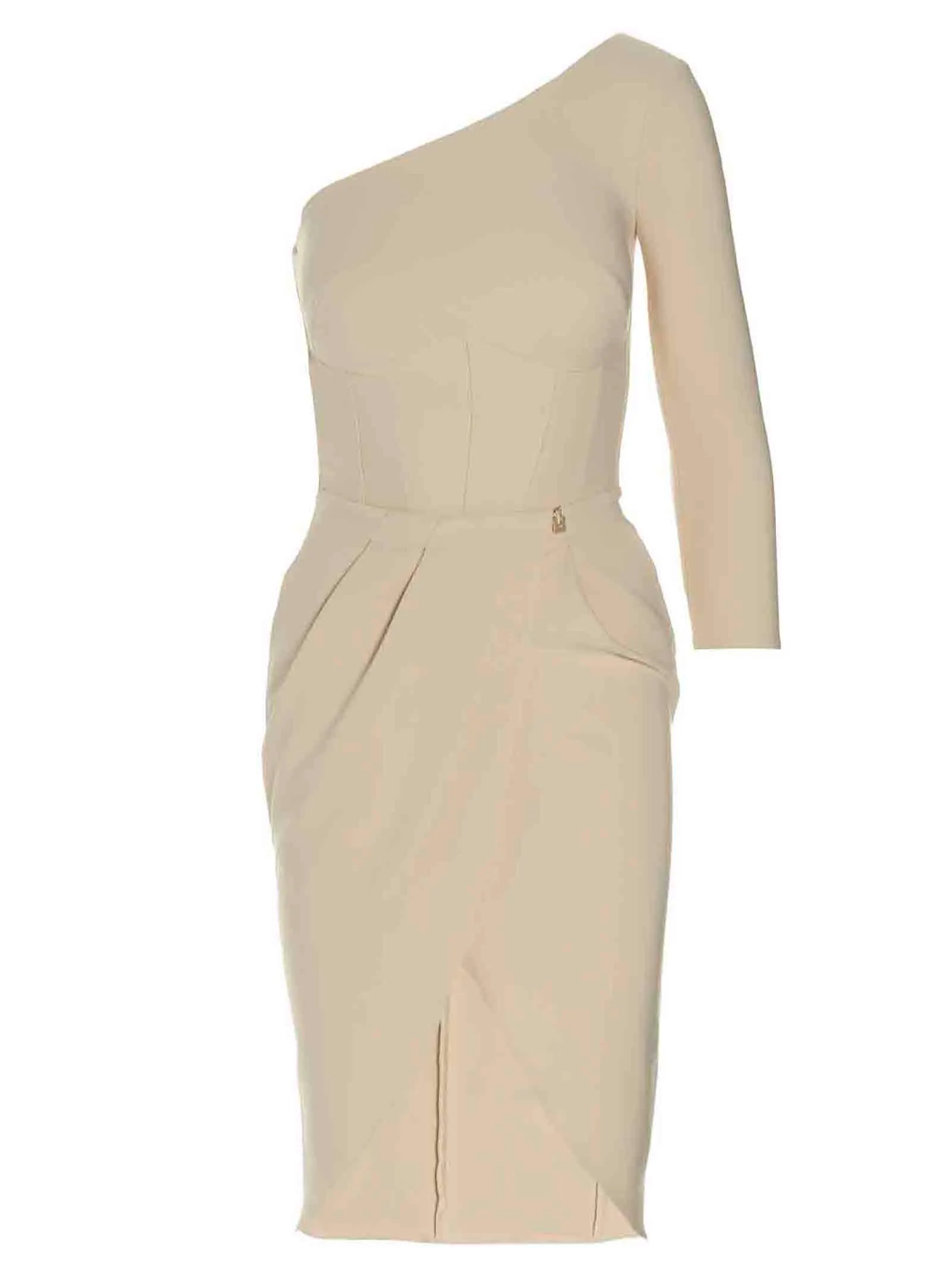 Elisabetta Franchi One-Shoulder Dress