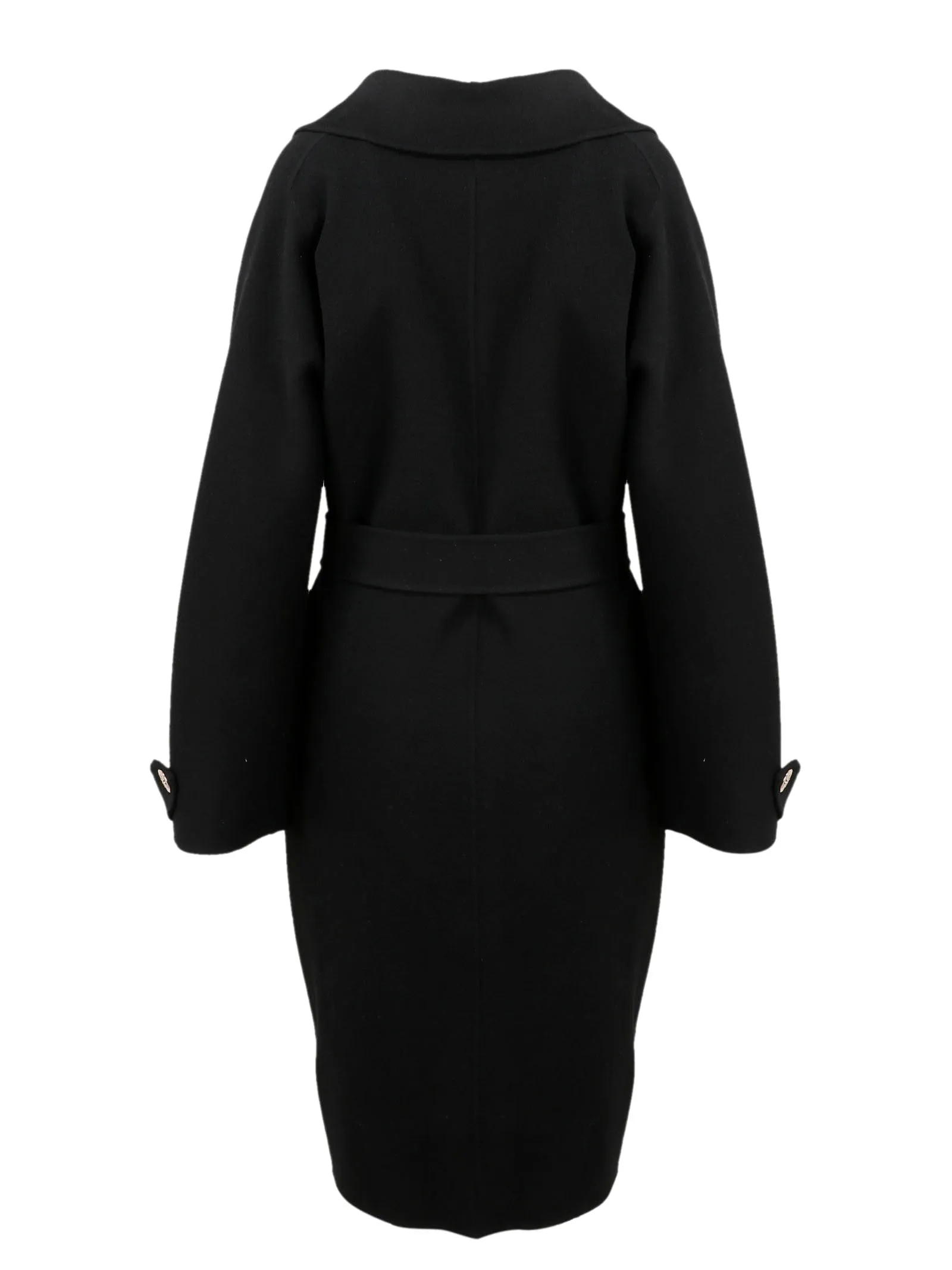 Elisabetta Franchi Wrap-Over Coat