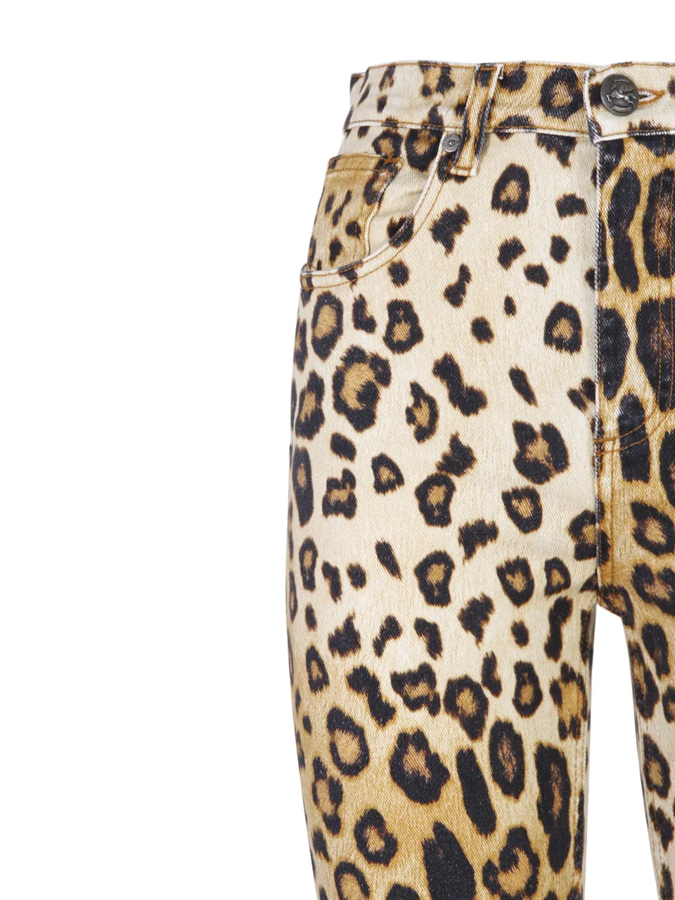 Etro Animal Printed Jeans