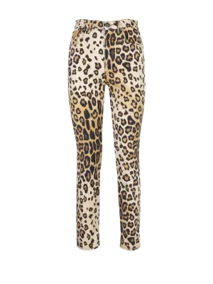 Etro Animal Printed Jeans