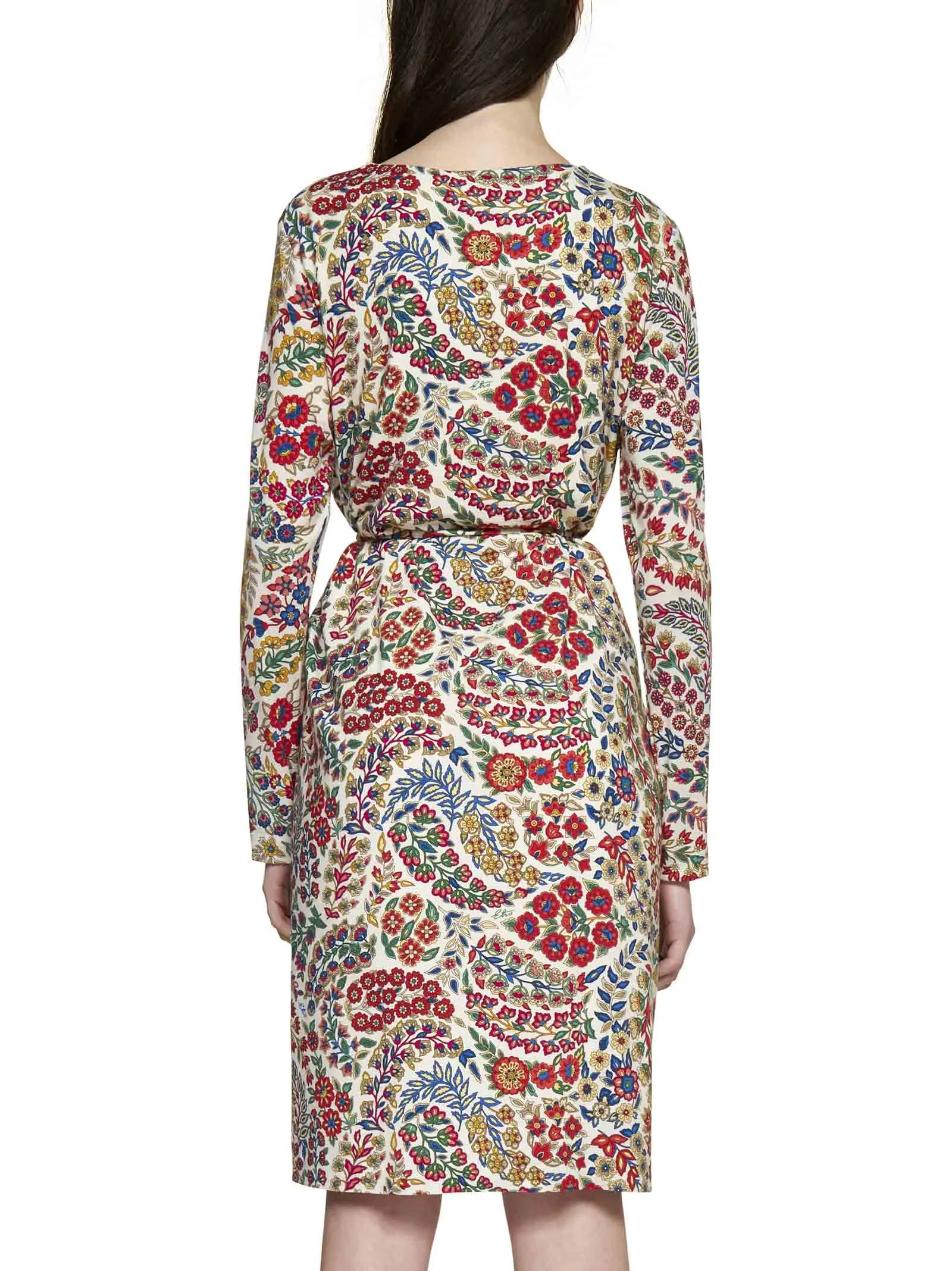 Etro Floral Printed Midi Dress
