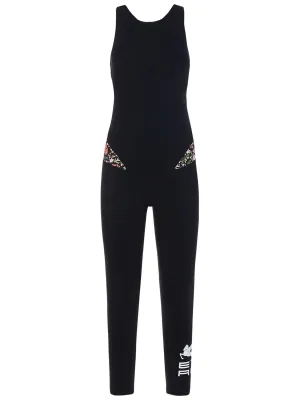 Etro Floral Printed Stretch Jumpsuit